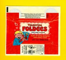 1970 TOPPS *VALENTINE FOLDEES* WAX WRAPPER picture