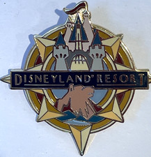 Disney Pin 2001 Disneyland Resort Compass Logo picture