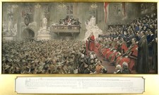 The City Imperial Volunteers in the Guildhall London 1900 Old Photo picture