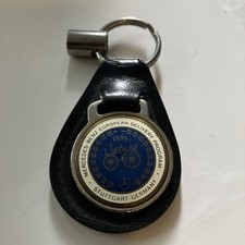 Vintage Mercedes-Benz European Delivery Program Key Ring Stuttgart Germany RARE picture