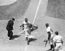 Junior Gilliam Running Over Home Plate - Dodger Jim Gilliam be - 1953 Old Photo picture