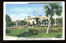 Vintage Postcard FLORIDA Clearwater Dunedin Fenway Hotel posted 1937 picture