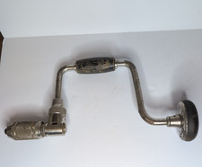 Vintage Stanley No. 917-10in Mid Century Ratcheting Bit Brace Drill Carpenter picture