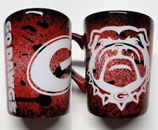 Georgia Bulldogs Football-Themed 16oz Ceramic Mug handmade epoxy - Unique Gift picture