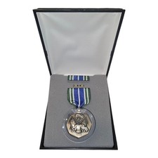 Original US Army ACHIEVEMENT Medal AAM 3 Pc Cased Set In Box 01-164-6632 picture