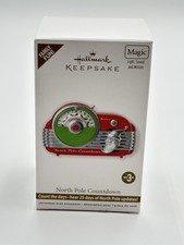 Hallmark North Pole Countdown Magic Keepsake Ornament Light Sound Motion Box picture