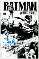 Batman: White Night #1 B&W Variant Sean Murphy Signed picture