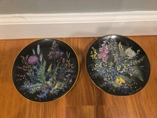 Vintage 1991 Carl Schumann Porcelain Plates. Lot Of 2. picture