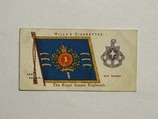 1908-1912 Wills's Cigarettes The Royal Sussex Regiment #1 First Series picture