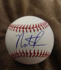 NATE PEARSON SIGNED OFFICIAL MLB BASEBALL TORONTO BLUE JAYSW/COA+PROOF RARE WOW picture