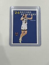TOPPS U BOWMAN NOW CARD 61 SSP CAITLIN CLARK RC RECORD BREAKERS BLUE picture