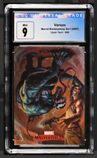 2007 Upper Deck Marvel Masterpieces Venom #88, CGC Graded 9 Mint picture