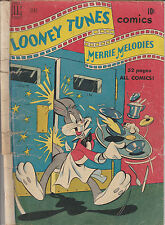 1950 Looney Tunes #104 Dell Comics Merrie Melodies Bugs Bunny Porky Pig VINTAGE picture
