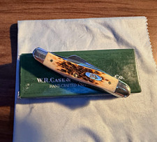 W.R. Case & Sons XX Trapper 2-Blade Bone Handle Stainless Slipjoint 2000 picture