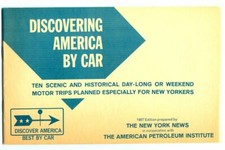 Vintage 1967 DISCOVERING AMERICA by Car NY NEWS American Petroleum Booklet picture