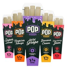 5 Pack Pop Cones Variety Pack - 1 1/4 - Unbleached picture