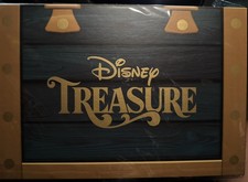 New Rare Disney Cruise Line Treasure Amenity Box 2 Glasses Genie Lamp Coasters picture