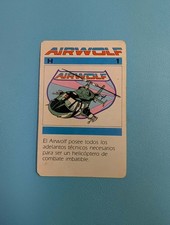 1984 Airwolf Chromy Airwolf Rookie card very tough picture