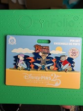 Disney Store The Rescuers Down Under 35th Anniversary 3 Pin Set LE 1400 Jake  picture