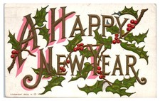 Postcard: COPYRIGHT. 1908 N. HARRY NEW EAR picture