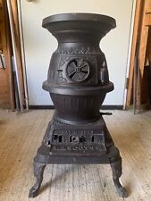 Vintage Mascotte Pot Belly cast iron stove , Baldwin & Graham Pittsburgh PA picture