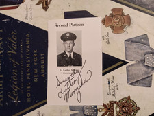 WWII ACE Capt. JOHN LUTHER MORGAN, USMC 8Vs VMF-213 KIA 1945 VERY RARE picture