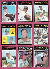 1971 Topps Baseball Cards - EX+ to EXMT commons to complete your set picture