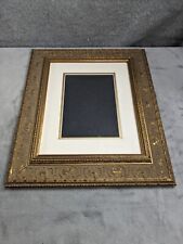 Large 11 X 13” Golden Ornate Photo Frame Holds 6