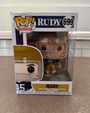 Funko Pop Movies Rudy 699 Notre Dame Fighting Irish Vaulted New picture