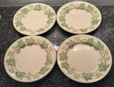 Set of 4 Franciscan Ivy II Dinner Plates 10 7/8