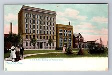Toledo OH-Ohio, Y.M.C.A., Elks Building, National Union Antique Vintage Postcard picture