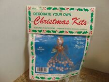 Meri Mac Christmas Angels Ornament Kit- Makes 2 - Delicate Wire Angels 5