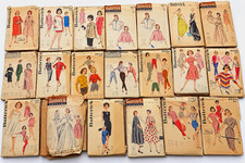 Butterick Vintage Original Women’s Sewing Patterns Lot Assorted Designs Dresses picture