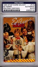 1994 Star Wars Galaxy ED ASNER Signed Autographed Card SLABBED PSA/DNA #83805140 picture