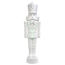 6' Giant Nutcracker Light Up Blow Mold Animated Christmas DIY Paint Yourself picture