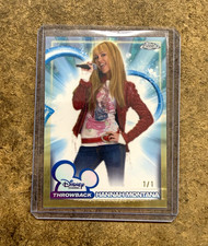 Topps 2026 Topps Chrome Disney Hannah Montana DC-3 Superfractor 1/1 picture
