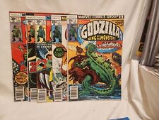 🔥Hot  Comics Godzilla #1 -5 1st App. of Godzilla in Marvel Comics 🔥 picture