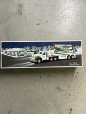Hess 2002 Truck & Helicopter - White/Green picture