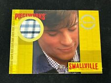 Inkworks Pieceworks Smallville Clark Kent Shirt PW1 Patch Card AA picture