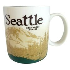 Starbucks 2008 Seattle Coffee Mug Cup Collector Series Global Icon 16 oz picture
