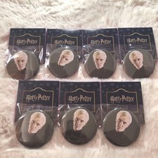Harry Potter Flapper Blind Can Badge Set Draco Malfoy Osaka Limited 7pcs picture
