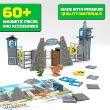 TILE TOWN JURASSIC WORLD GATE ESCAPE TILE SET - MULTI COLOR picture