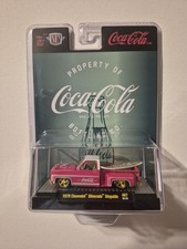 CHASE M2 1979 Chevrolet Silverado Stepside Coca-Cola Diecast picture