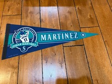 Vintage Edgar Martinez Number Retirement Seattle Mariners 30” Full Size Pennant picture