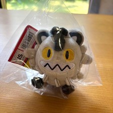 Pokemon Center Galarian Meowth Plush Doll Mascot New with Tags Pokemon Dolls picture