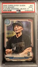 2020 Topps Gypsy Queen Kyle Seager Players Weekend Variation Black 1/1 PSA 9 picture
