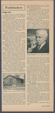 Carl Sandburg Poet Vintage Article October 1946 picture