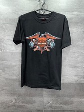 Harley Davidson Men's T-shirt Black Oxford England 2004 Shirt Size S picture