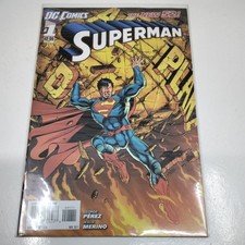 Superman #1 (DC Comics, 2011) New 52 George Perez Direct Edition 1st Print 🚚  picture