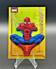 2026 Topps Chrome Marvel Spider-Man #163 True Yellow Refractor 249/275 π₯ picture